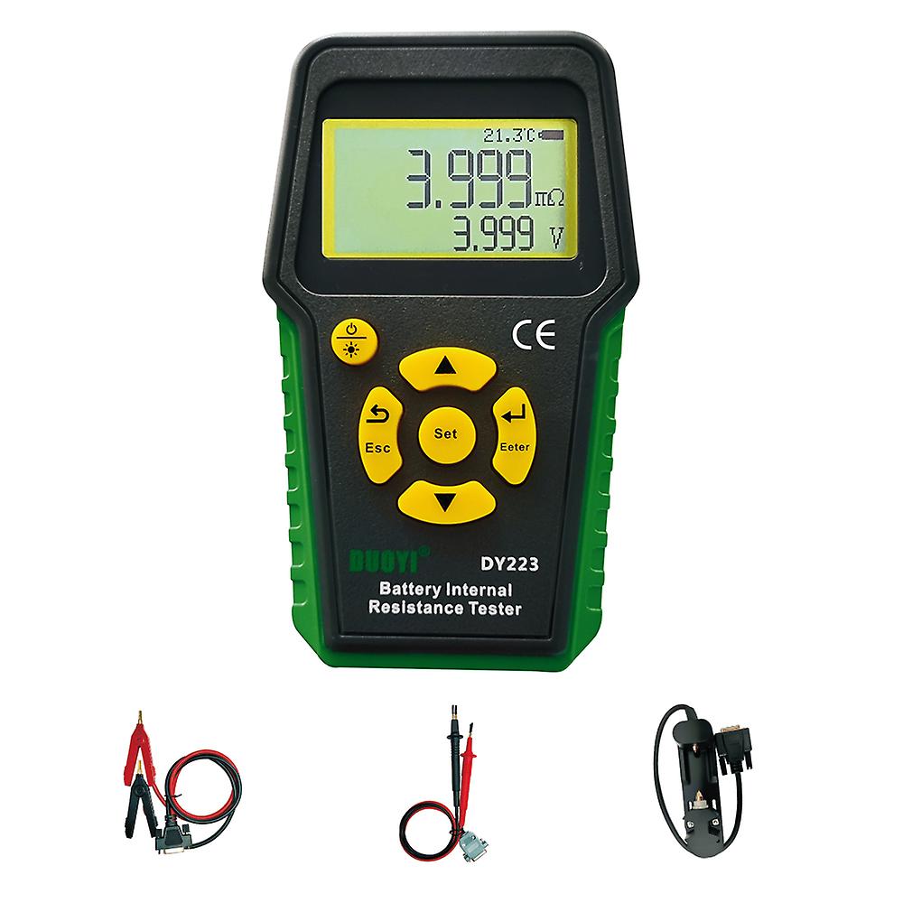 Battery Internal Resistance Tester Automatic Shutdown Battery Analyzer