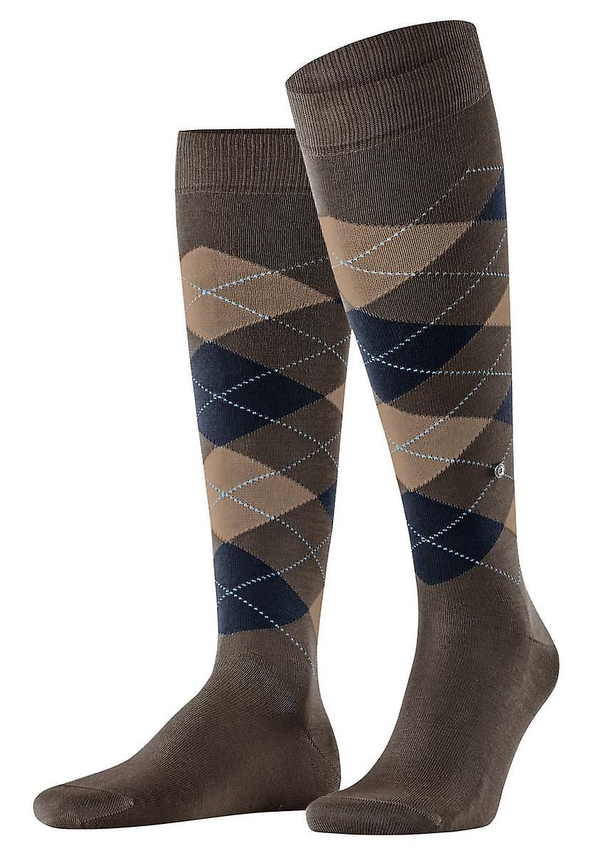 Burlington Manchester Knee High Socks - Chocolate Brown