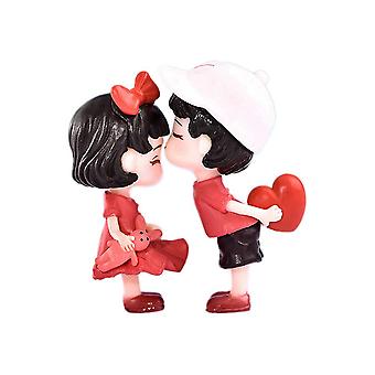 2pcs R S Couple Desktop Home R Boy Fy En Figur