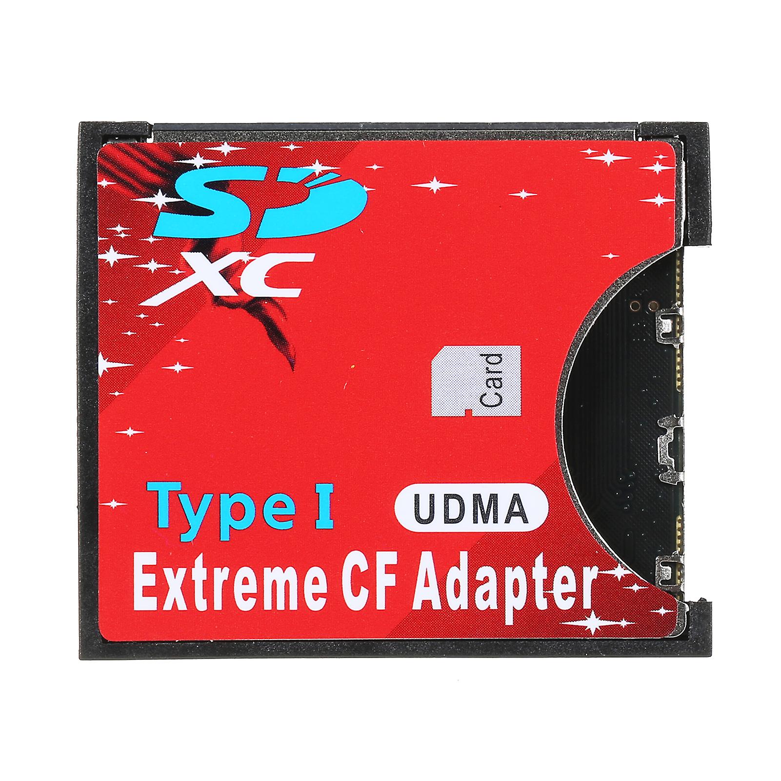 Sd til CF-kortadapter til standard Flash Type I-kortomformeradapter