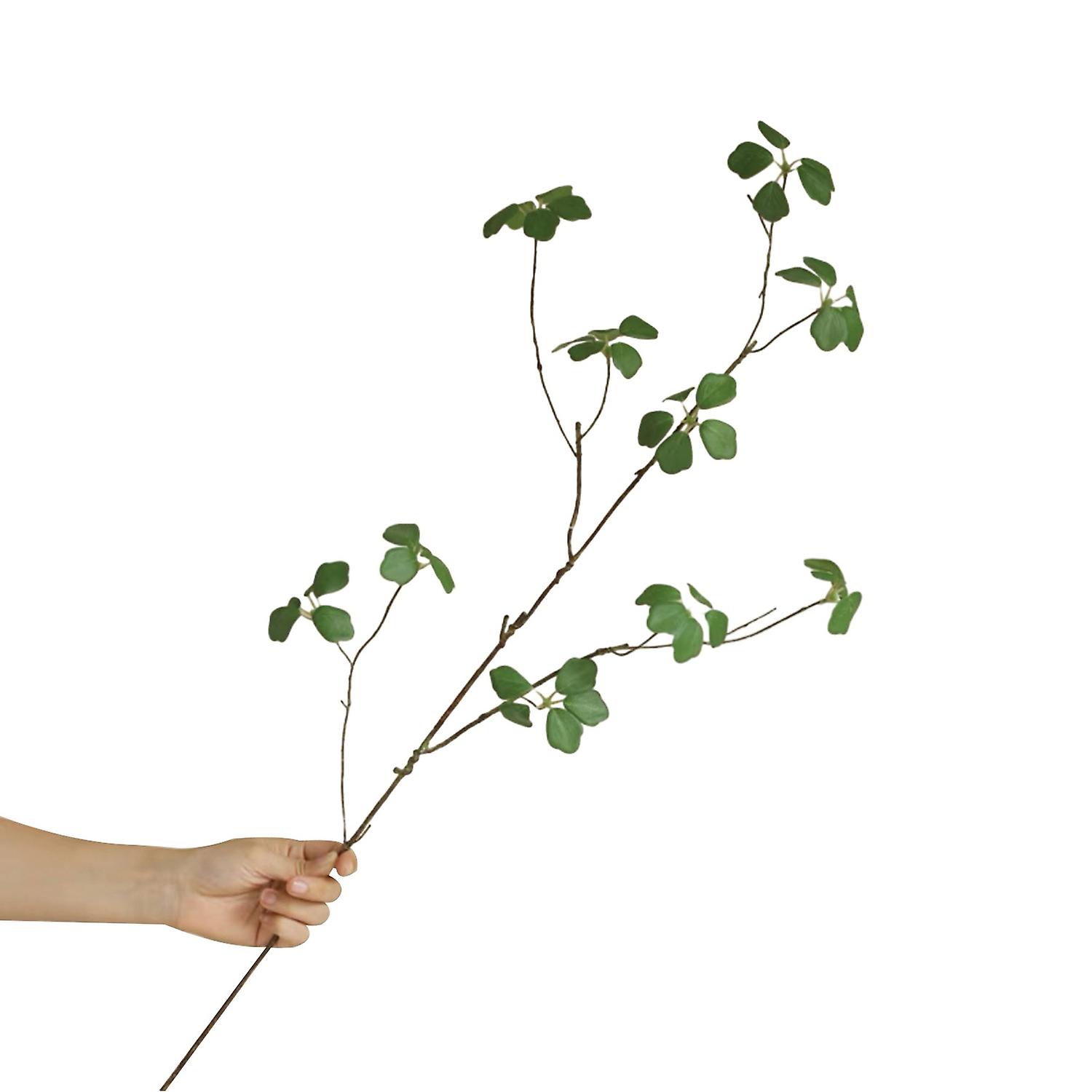 Artificial Leaf Plants Looking  Required Clear Texture Easy Maintenance Simulation Green Plants