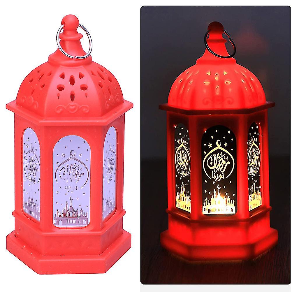 Ramadan Lantern Electronic Night Light Table Lamp Ramadan Decoration Eid Mubarak Night Light For Home Decor