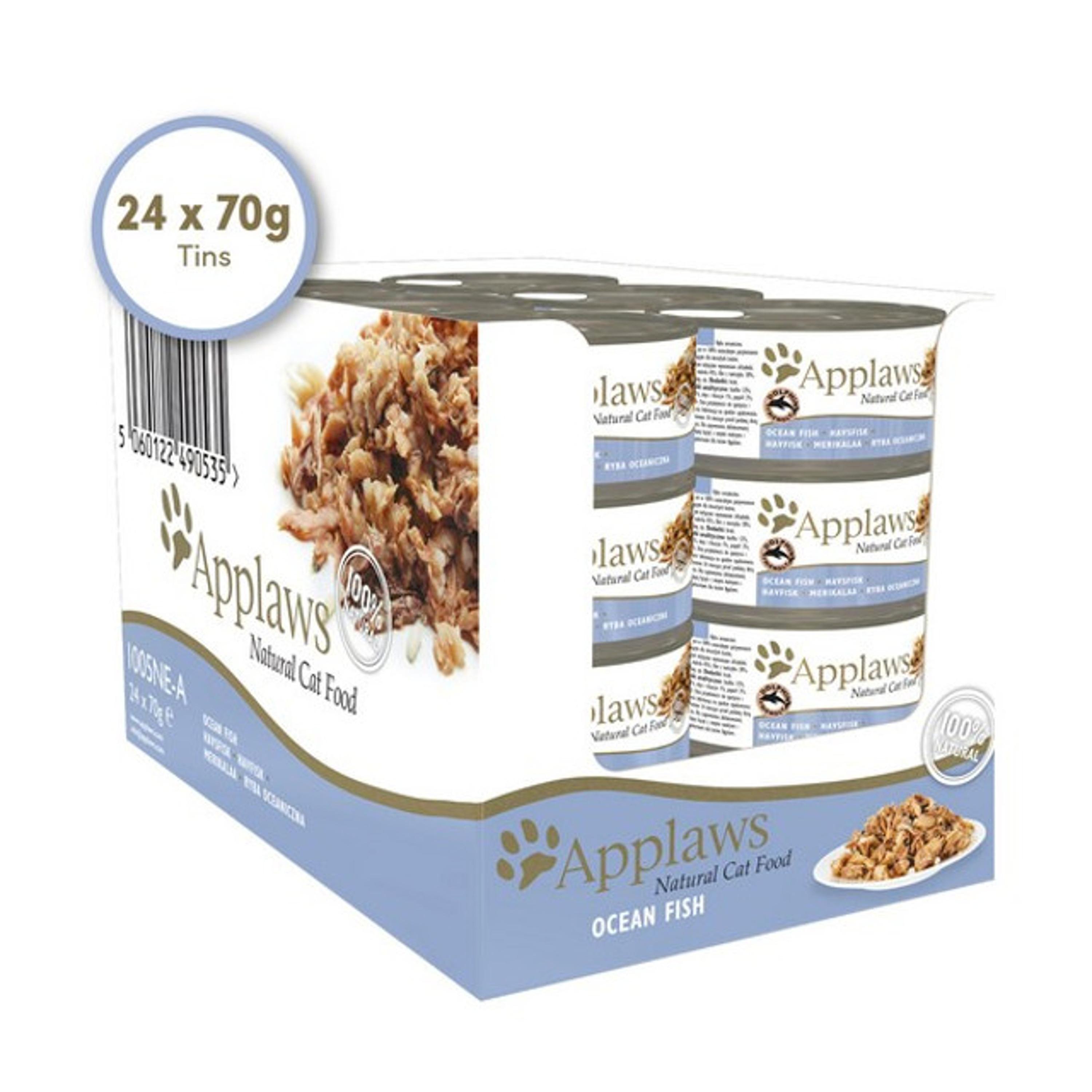 Applaws 猫湿粮海洋鱼 24 x 70g