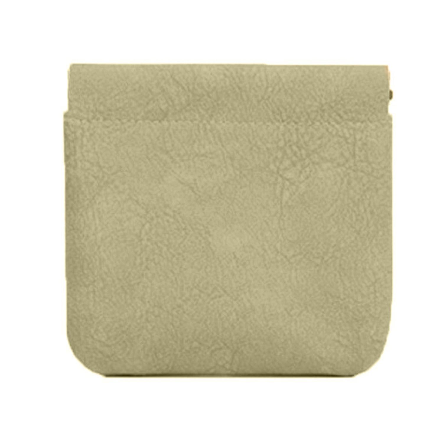Lipsticks Holder Self-closing Solid Color Clear Texture Multipurpose Coin Card Purse Wallet Key Bag