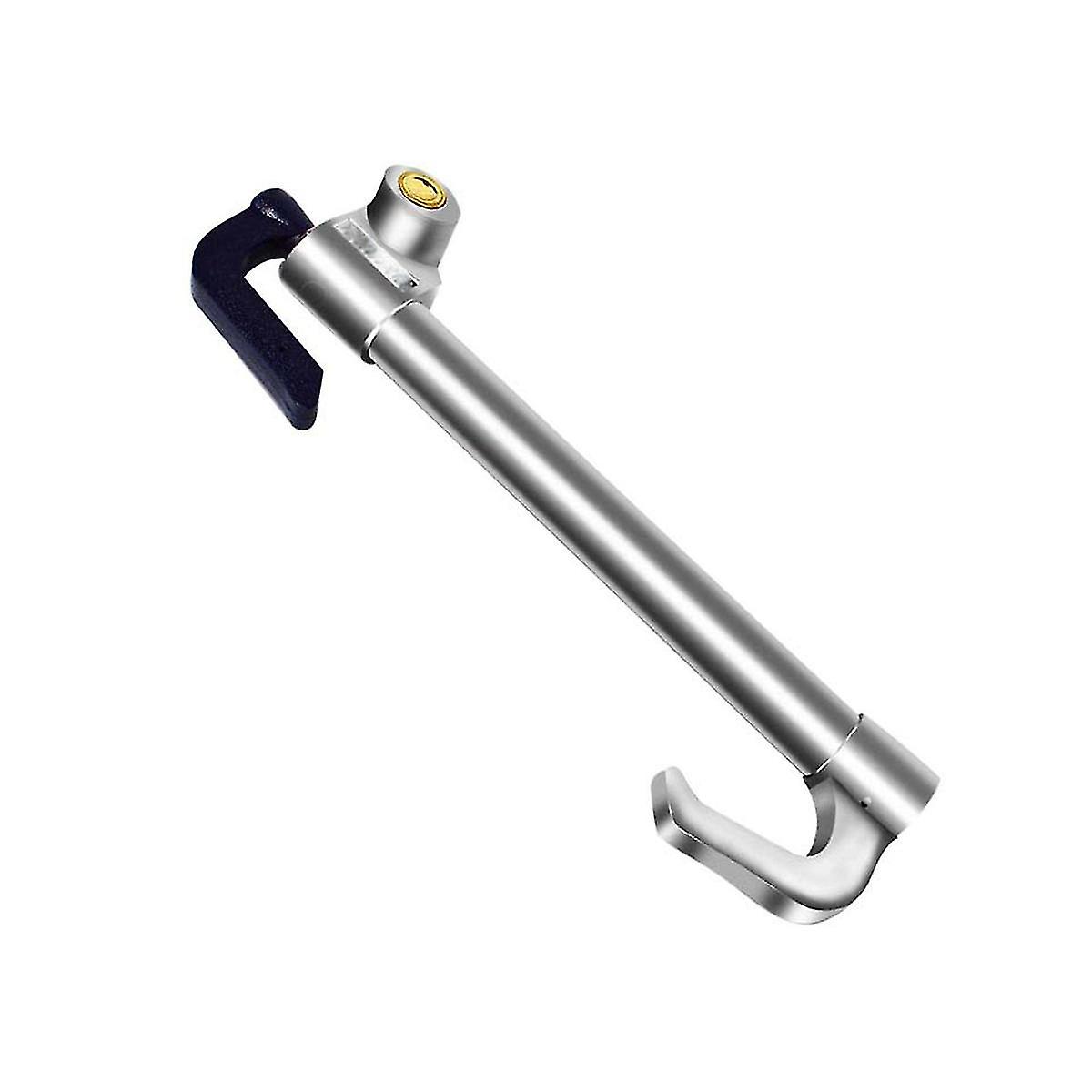 Volant de voiture Antivol Lock Frein Lock Rétractable Double Hook Car Clutch Pedal Lock Securit