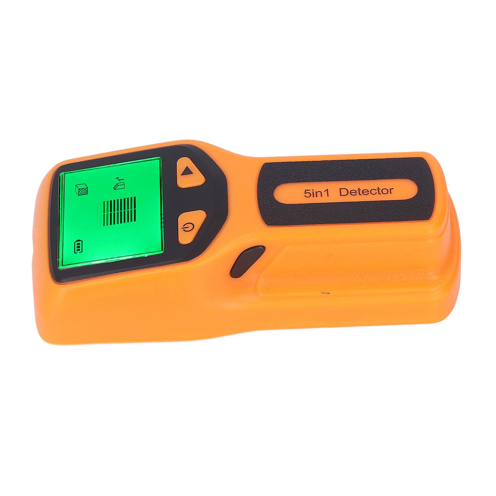 5 in 1 Metal Stud Finder with HD LCD & Audio Alarm, Sensitive Sensor