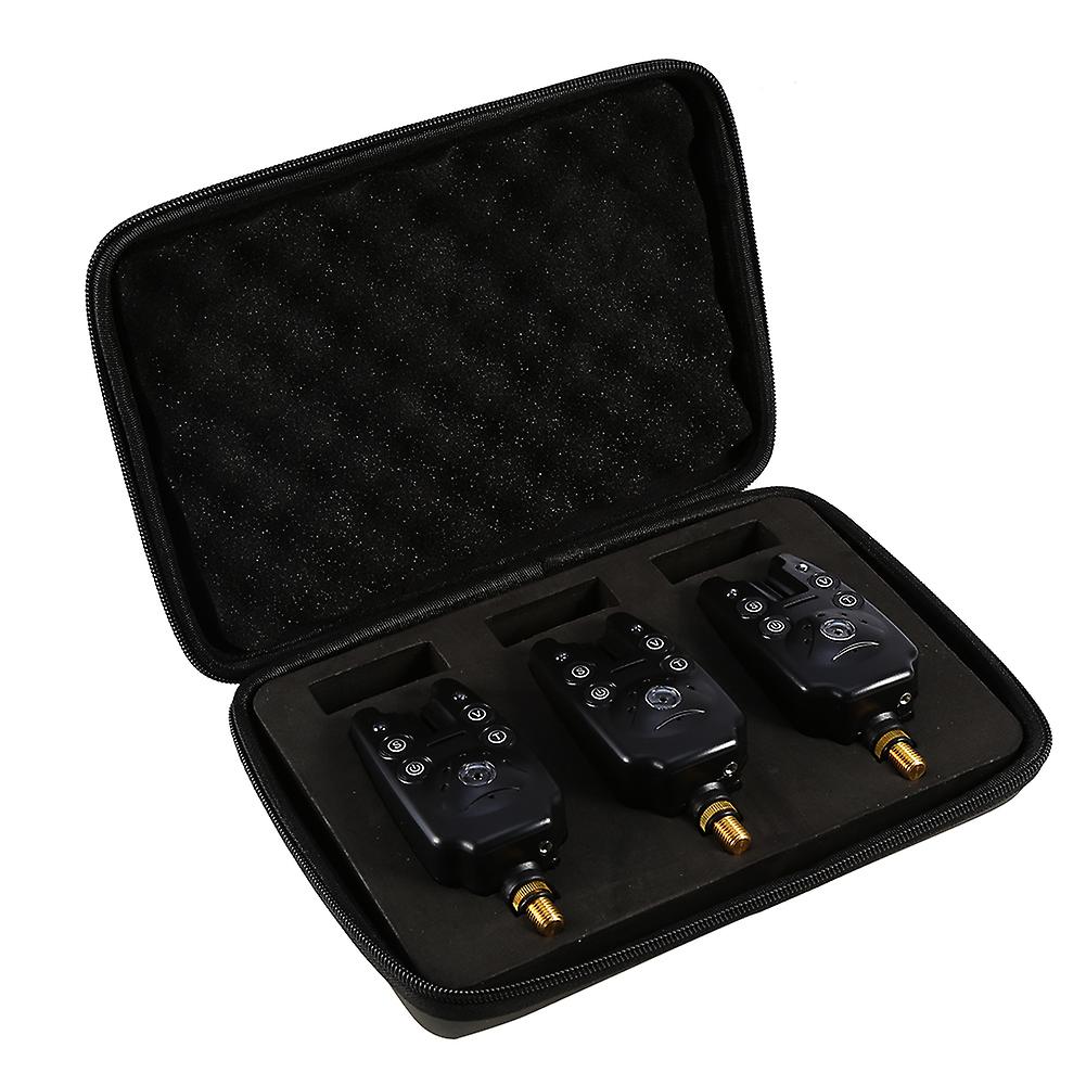 3pcs/Box Wireless Fishing Bite Sound LED Swingers Sensitivity Alert Sound Fish Bite Bell