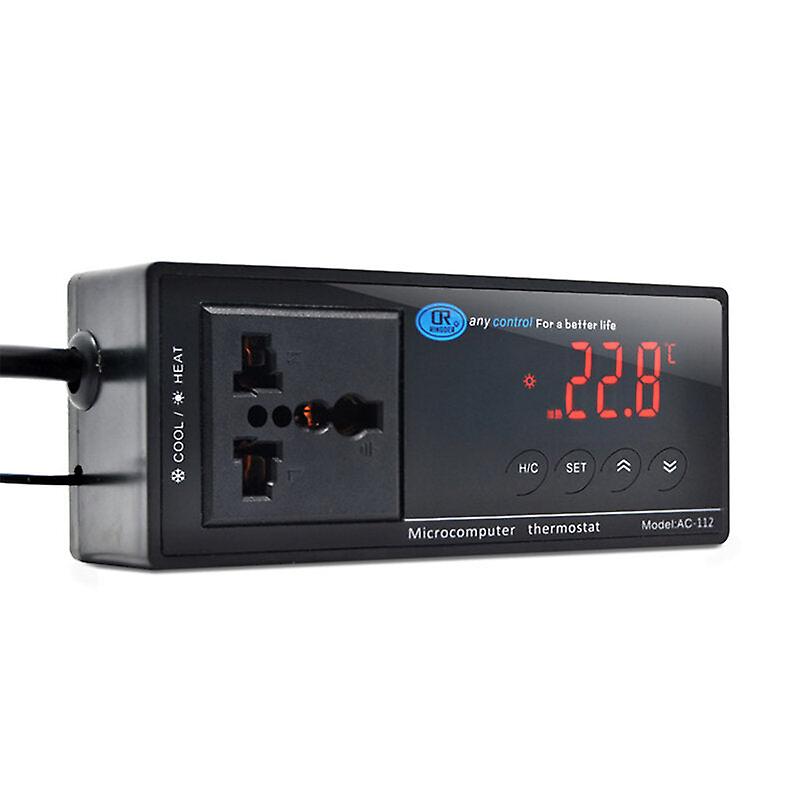 Adjustable Electronic Thermostat Digital Temperature Controller With Universal Socket