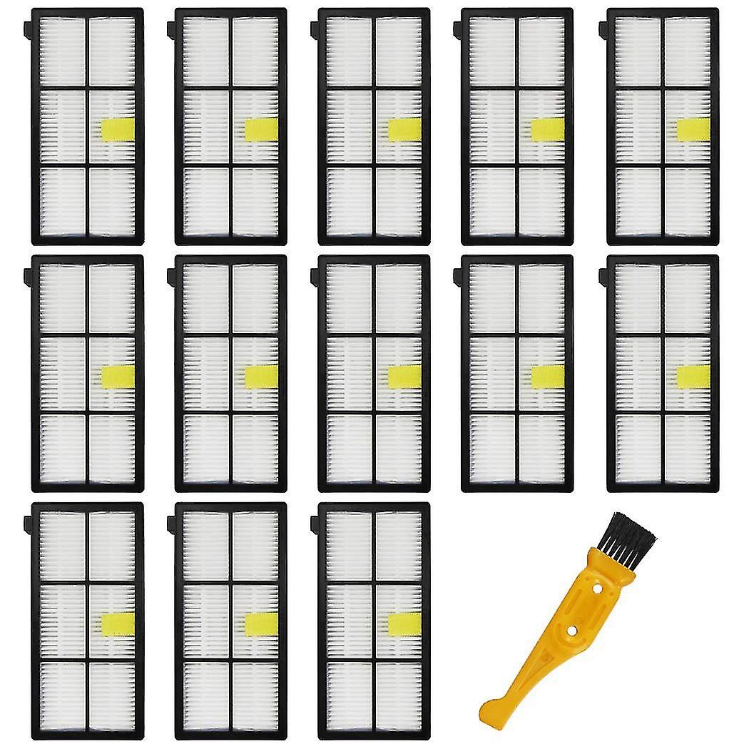 14pcs Hepa Filters Replacement Parts For 870/800/880/960/980 Robotic Vacuum (800 900 Series) Access