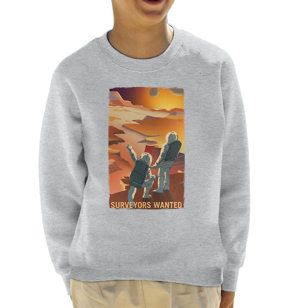 NASA Surveyors Wanted Kid's Sweatshirt