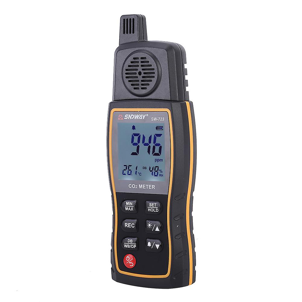 Multifunctional Carbon Dioxide Detector Analyzer Alarm High Sensitivity Monitor
