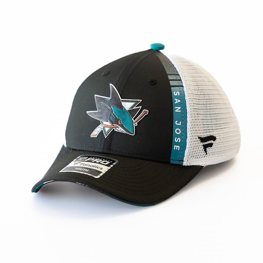 San Jose Sharks Locker Room Structured Youth Cap