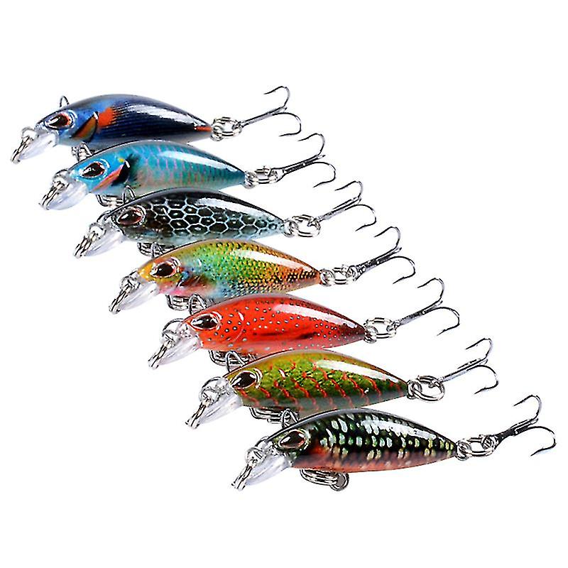 7pcs Mini Fishing Baits