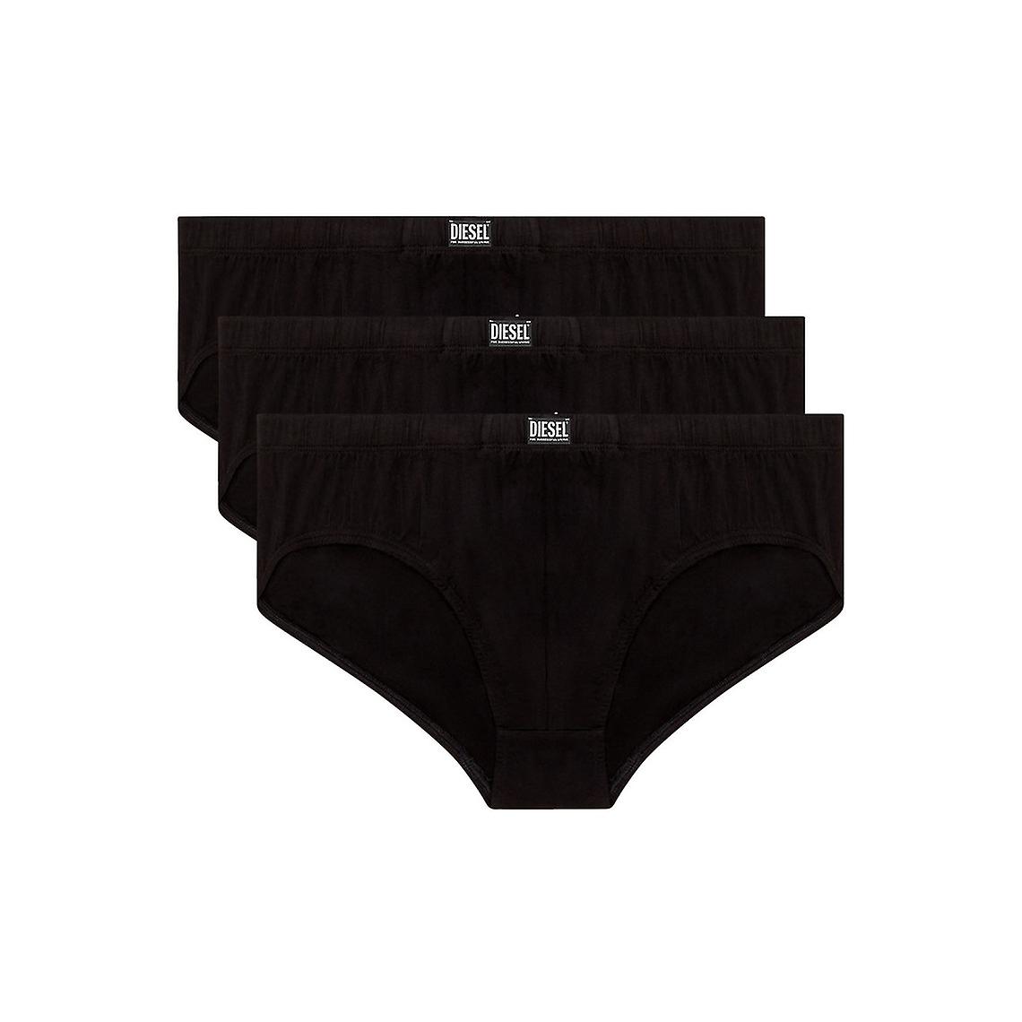 Lot De 3 Slips Coton Noir