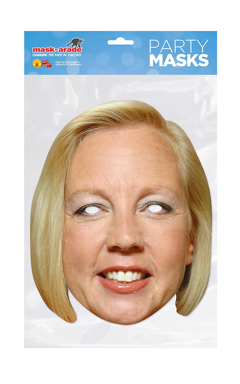 Deborah Meaden Single 2D Card Party Face Mask