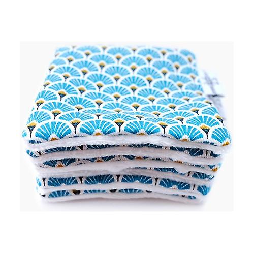 Washable cleansing wipes - Peacock Peacock " 6 units