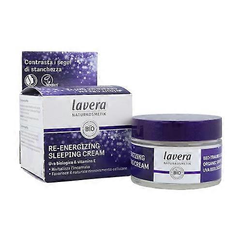 Organic grape and vitamin E restorative sleeping cream 50 ml of cream