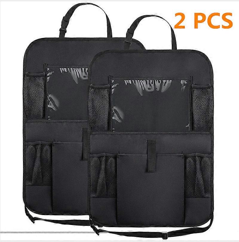 Car Organizer Multi-Pocket Car Auto Phone Pocket Pouch Car Back Seat Organizer Protector Hanging Storage Bag