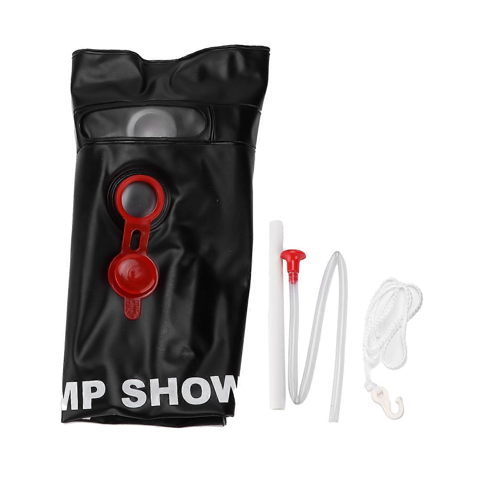 20L Water Shower Bag Solar Powered Foldable Portable PVC Heating Bath Bag for Outdoor Camping E2U911