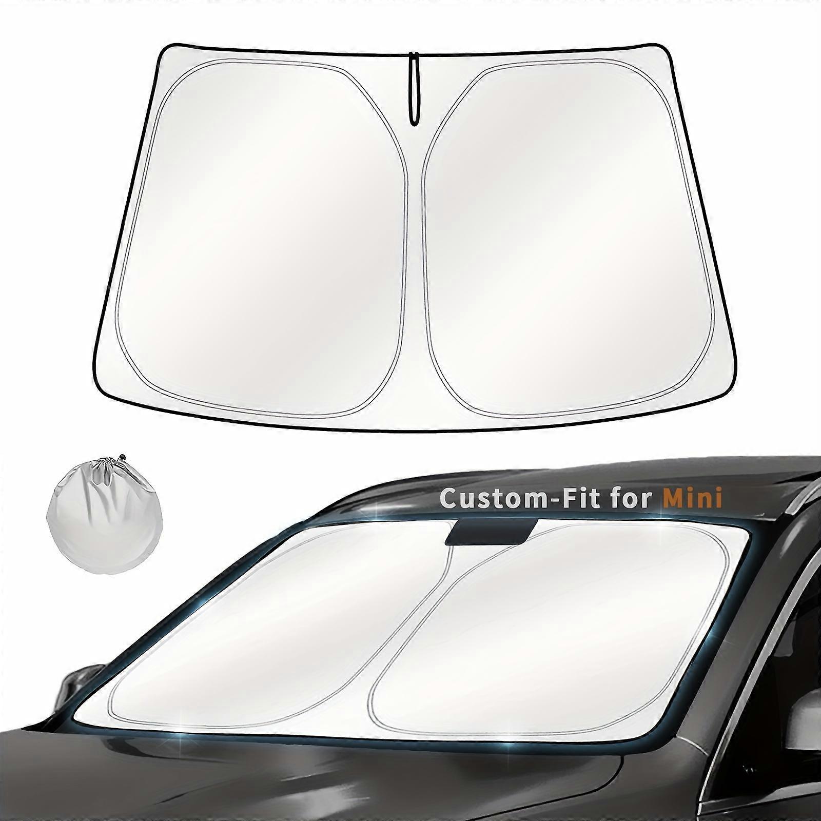 Custom-Fit for Mini Crosstrek Windshield Sun Shade, Sunshade Cover UV Block Front Window with Foldable Sun Shade Cover Cool Protection Visor