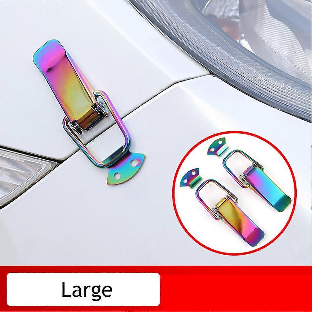 2 stk fastgørelsesclips Universal Security Hook Lock Clip Kit Bumper Quick Release Hook Lock Clip til drone biltilbehør