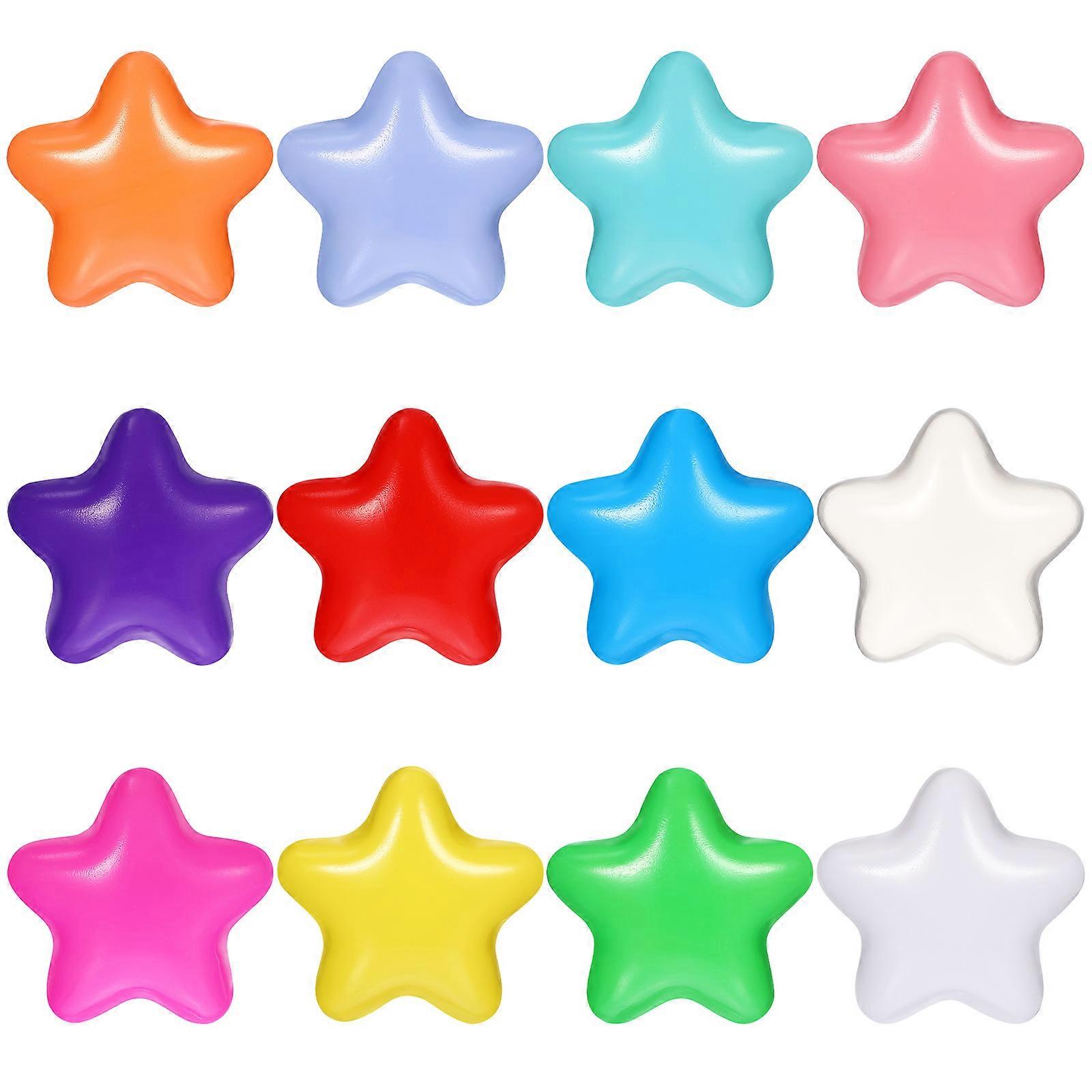 100pcs Creative Star Shaped Ocean Balls Crush Proof Balls Children Swimming Toys