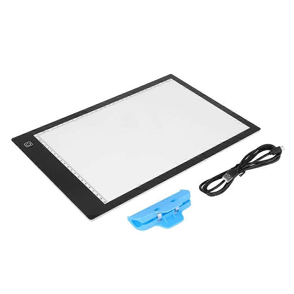 USB LED Grafiktablett Touchpad Animation Bleistift Skizze Leuchtkasten Neu A4