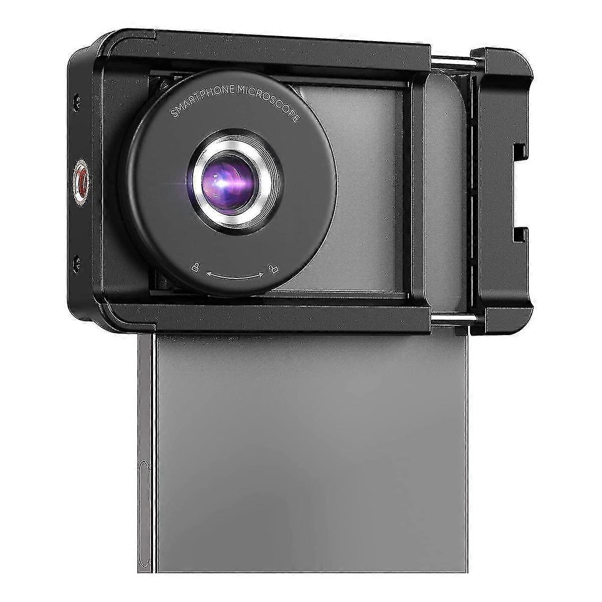 Phone Macro Lens, 100x Microscope -camera With Led Light Handheld Pocket,compatible With Smartphone