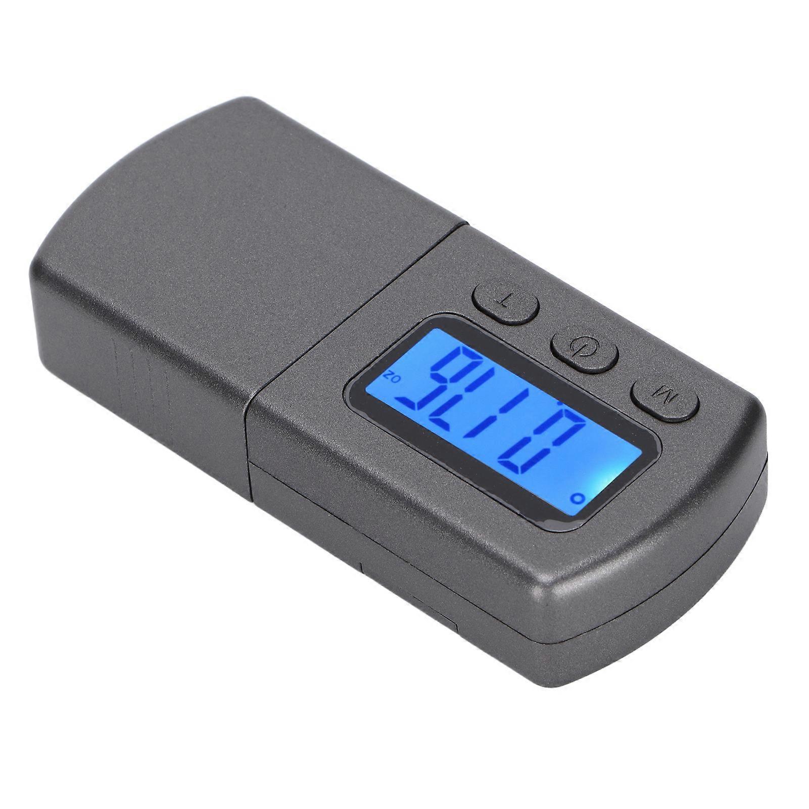 Turntable Stylus Force Scale Gauge Blue LCD Backlight Tracking Force Pressure Gauge for Tonearm Phono Cartridge