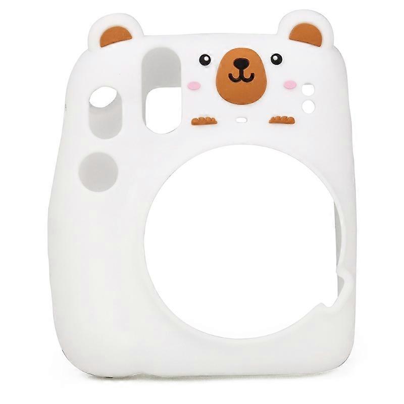 For instax Mini 11 Camera Case Soft Silicone Protective Cover Scratch-proof Storage Carry Bag