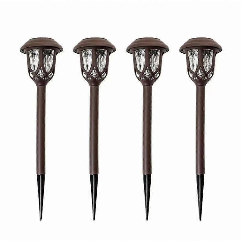 Solar outdoor waterproof courtyard plug light 4pcs