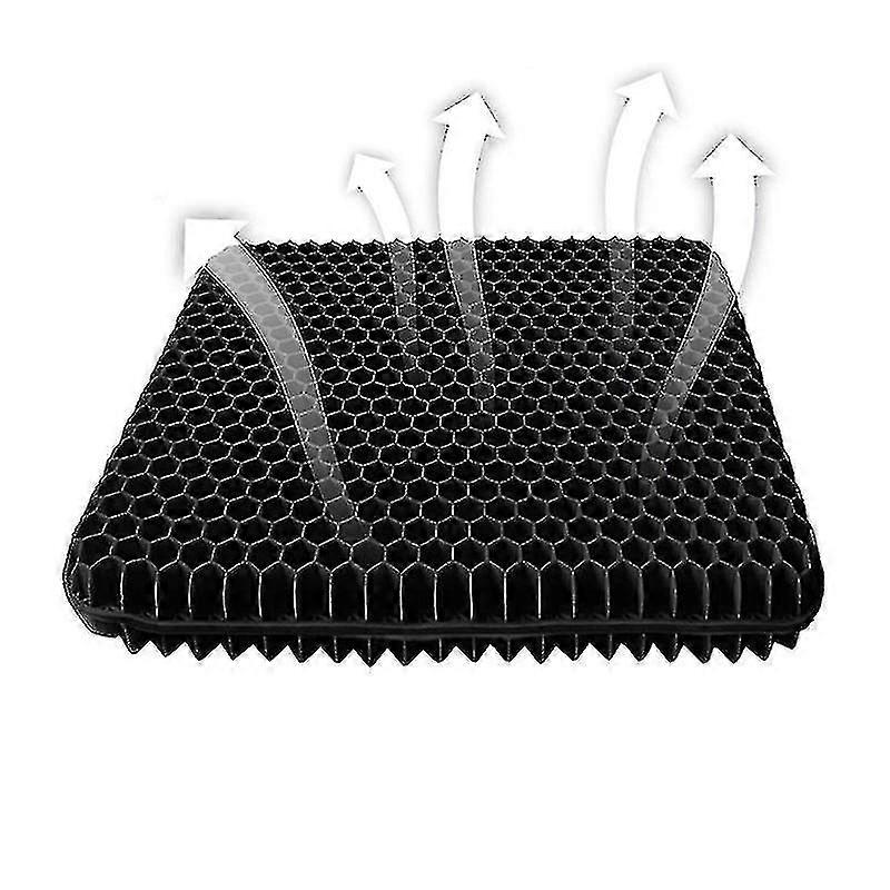 Ergonomic Gel Seat Cushion For Long Sitting, Wheelchair Cushion For Relieving Back Pain Relieve Pressure On Buttocks Ns2