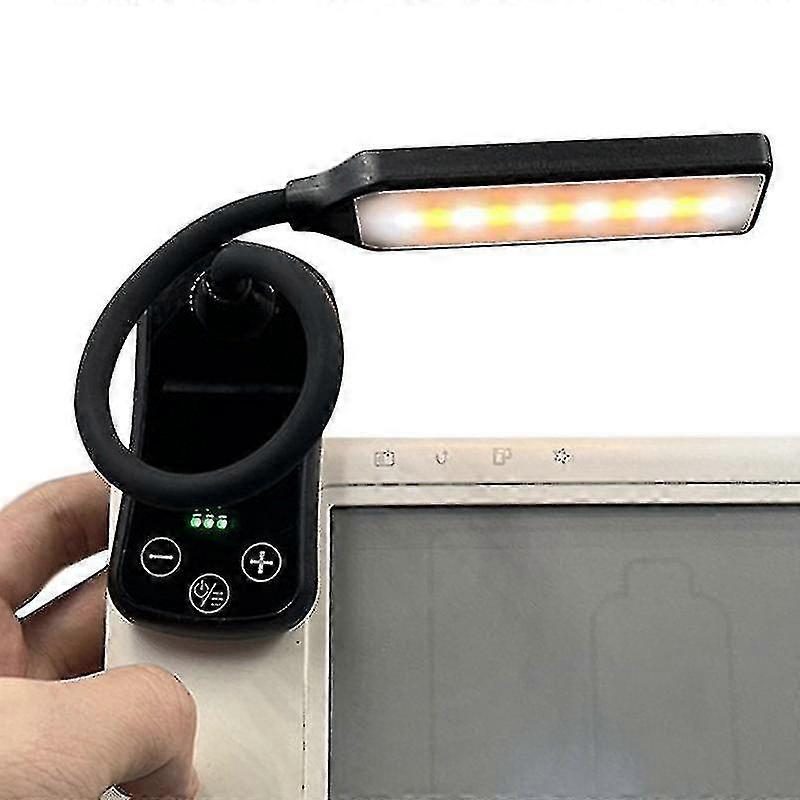 Reading Lamp Led Book Lamp With Lights Portable And Rechargeable Book Light With Clamp Led Light For Travel Book Lovers Camping