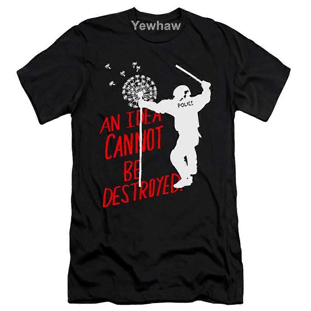 An Idea Cannot Be Destroyed & Acab T-shirt