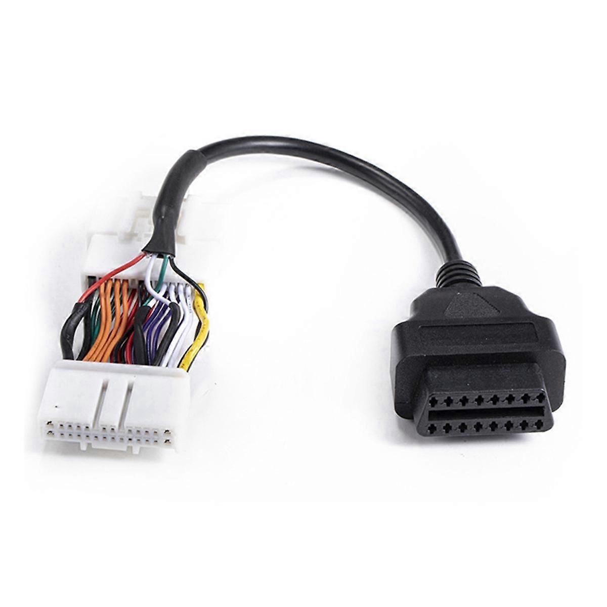 For OBD2 Diagnostic Line 26pin to 16pin Adapter Cable Model S/X 3 Y OBD2 Trouble Delete Tool