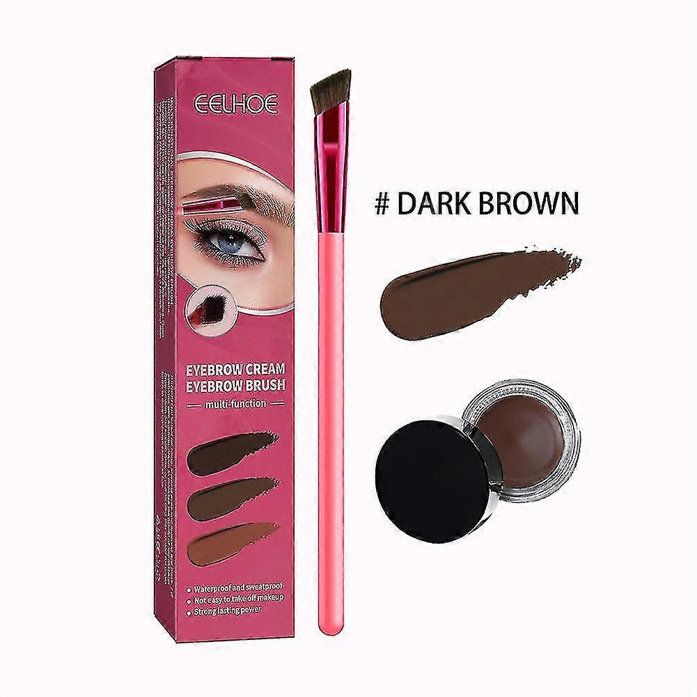 Funct Brush, 4d H Ultra-thin Brow Brush With Cream Brush