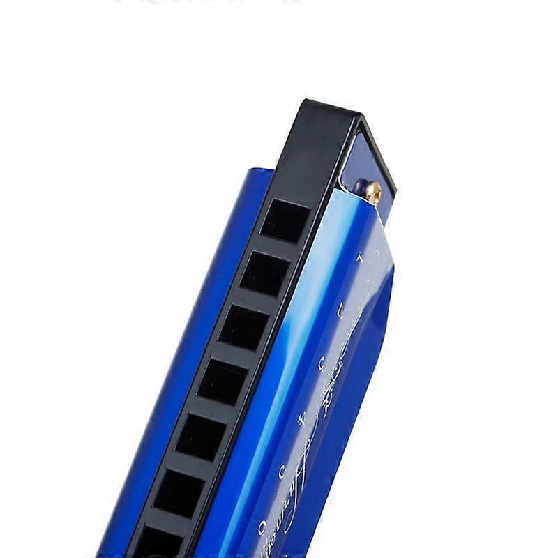 10-Hole 20-Tone Harmonica C Tune Mouth Blowing Piano Beginners Get Started Playing Ten-Hole Harmonica