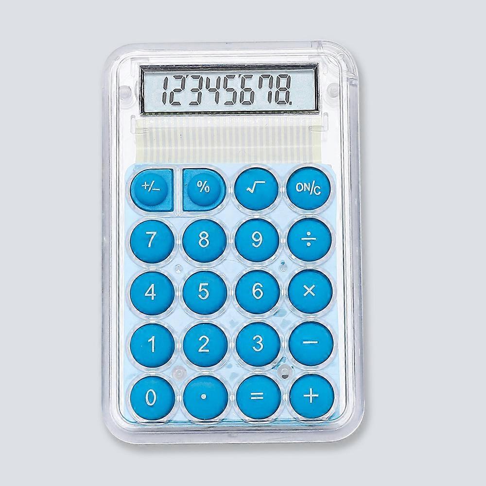 Desktop Calculator, 8 Digit Large LCD Display, Mini Portable Pocket Calculator, Desktop Calculator, Standard Function for Home and Office,2024 Ping