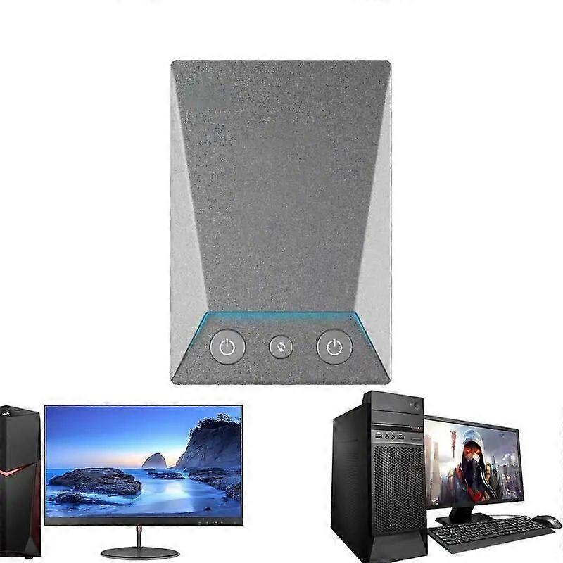 PC Power Switch External Remote Power Switch Start With Hubs Multifunctional PC Motherboard Power Switch Button For Home And