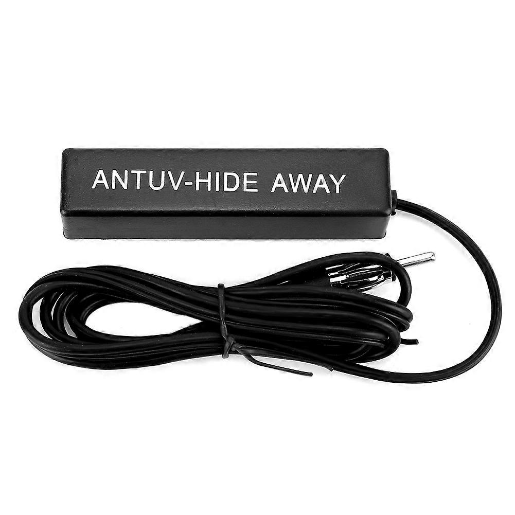 Stéréo de voiture universel Signal radio-antenne amélioré Antenne cachée Noir YEMAA