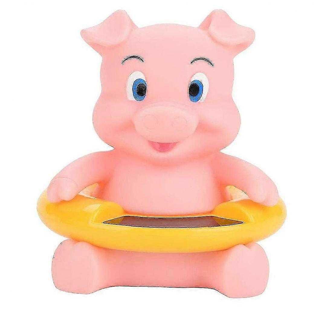 Baby Bath Thermometer Cute Pig Floating Water Temperature Tester Infant Shower Toy