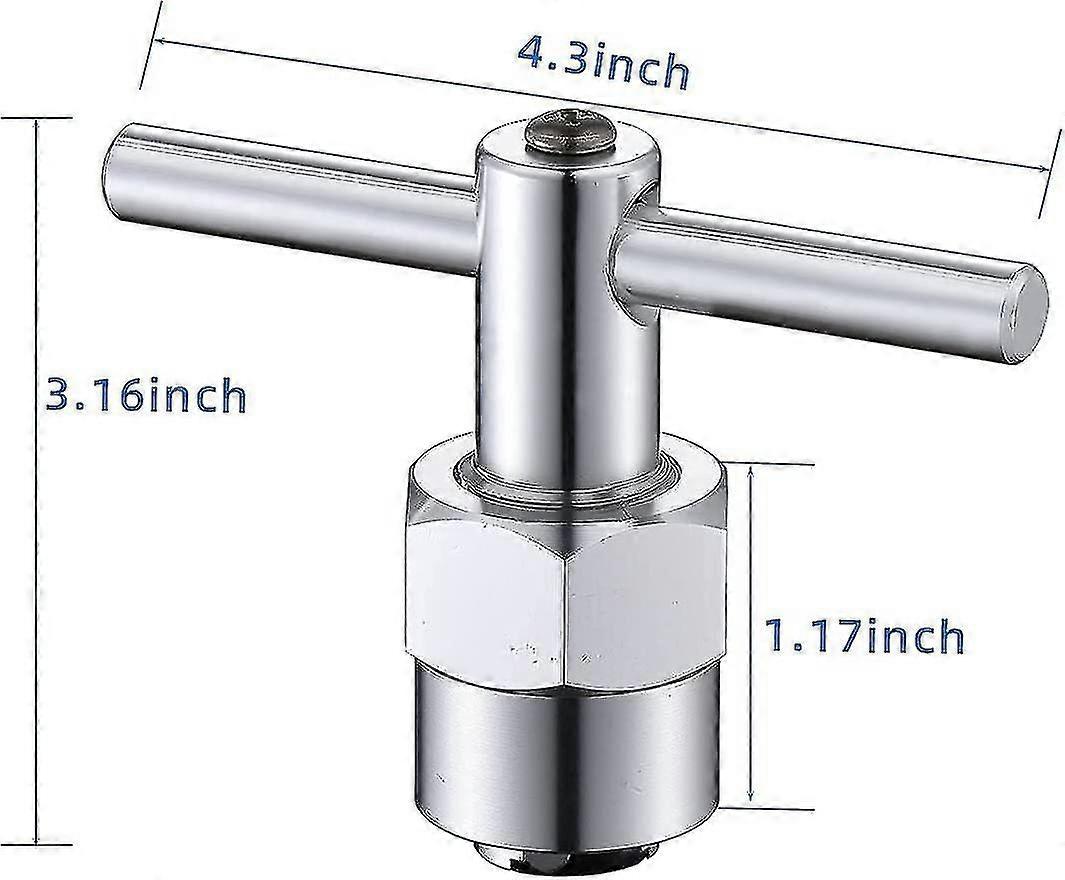 Wabjtam 104421 Cartridge Puller Removal Tool For Moen Repair And Replacement Compatible With Moen 1200, 1222 And 1225 Single Handle Cartridges, Shower