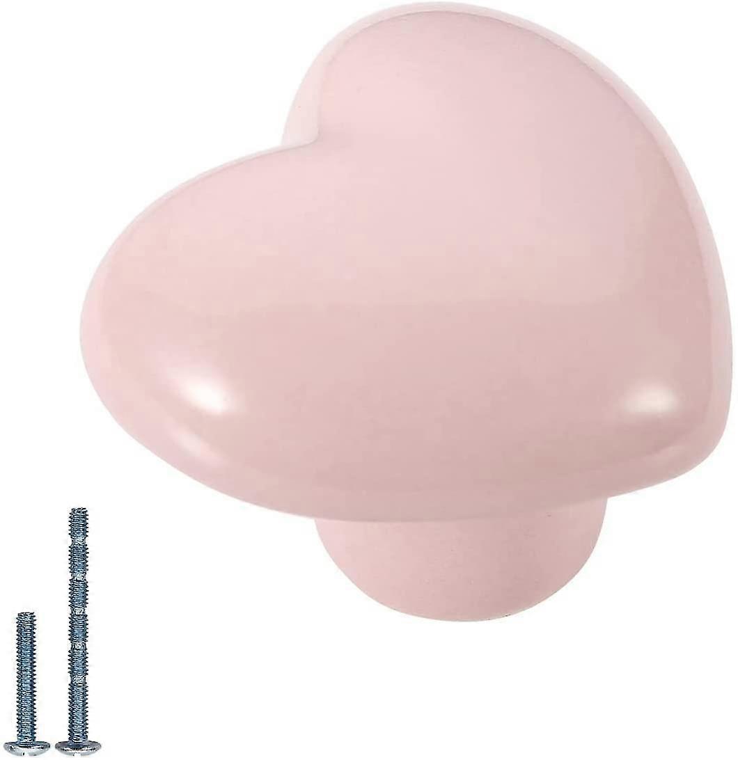 10 Pack Ceramic Drawer Knobs And Pulls,cabinet Hardware Lovely Heart Shape Handles