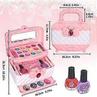 Kizfarm Set Trucchi Per Bambine In Legno – Giocattolo Fai Finta Per Ragazze 3-7 Anni, Regalo Compleanno Natale - 4