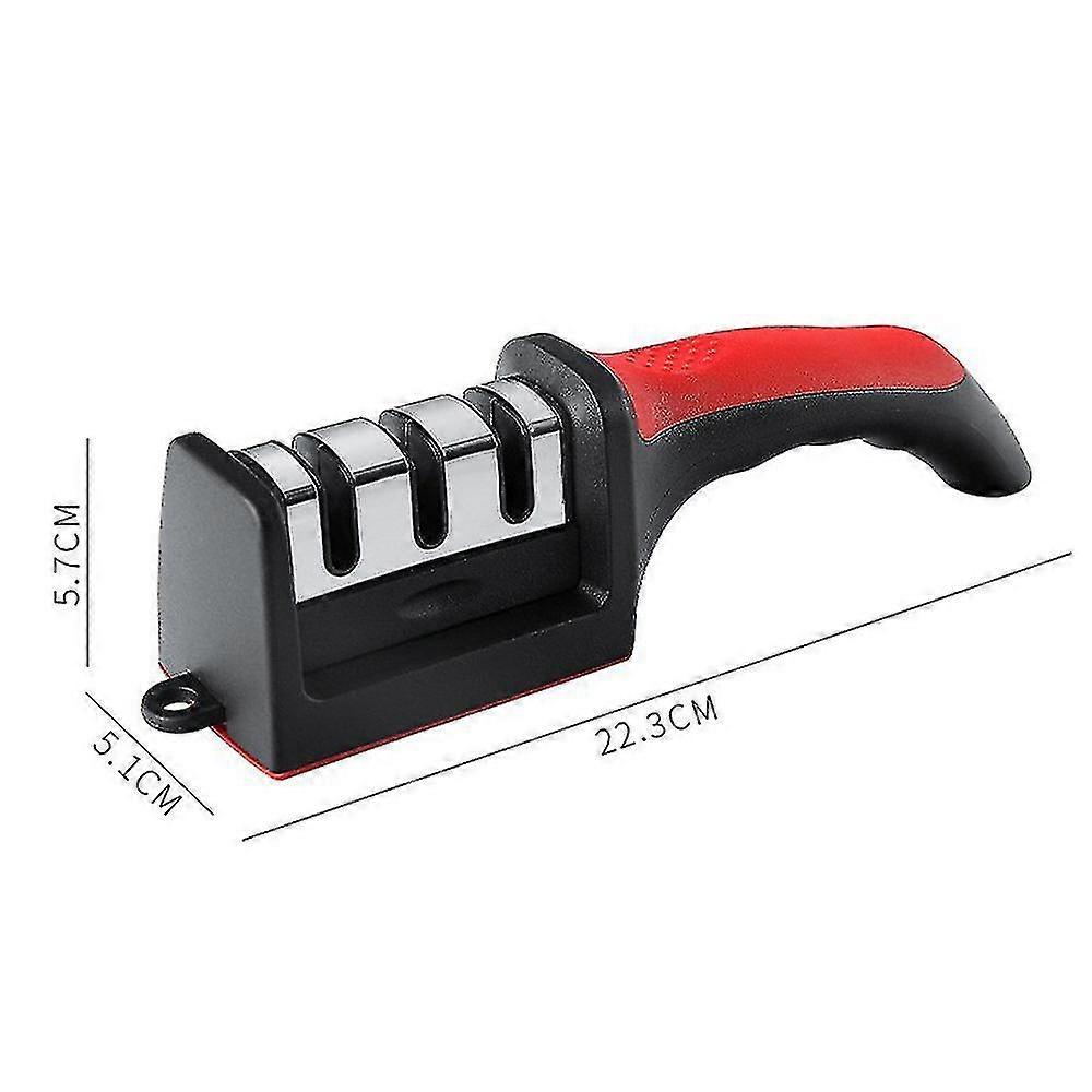 Household Four-stage Fast Manual Multi-function Four-in-one Knife Sharpener Kitchen Knife