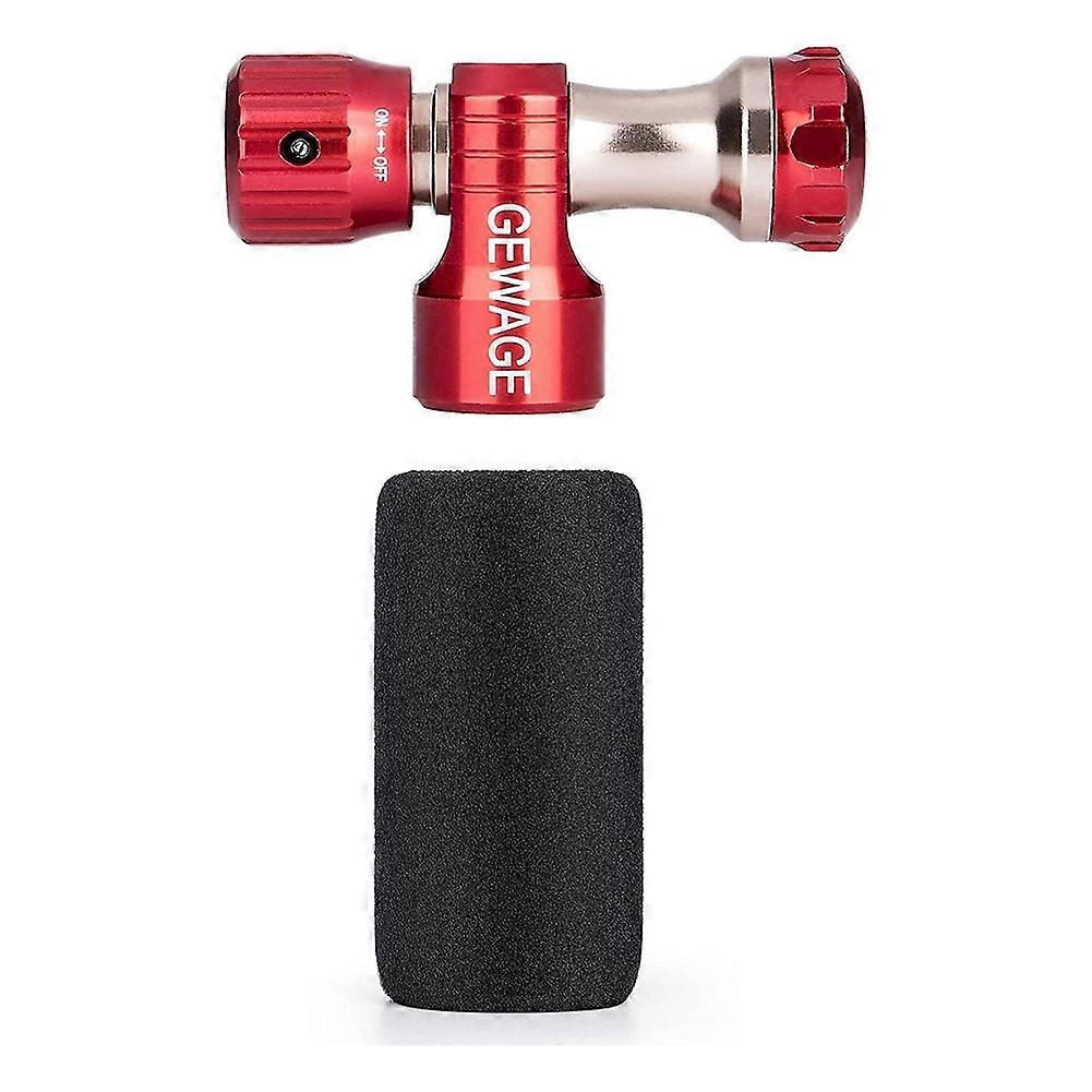 CO2 Inflator for Bike Tire -CO2 Bike Pump Presta & Schrader Valve Compatible - CO2 Bike Tire Infla