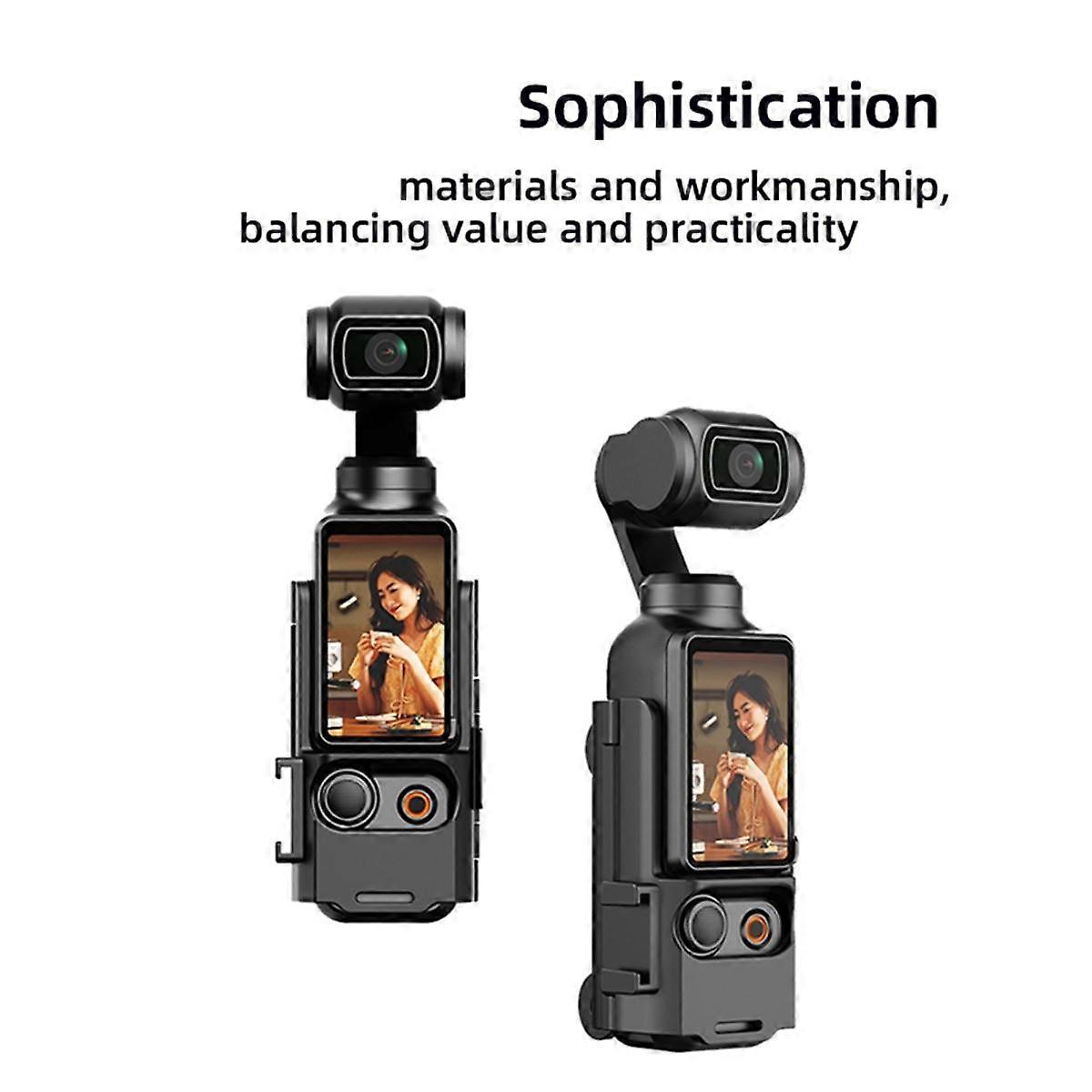 For 3 Camera Expansion Frame Protective Case Shell Camera Protection Dropproof Portable Accessories