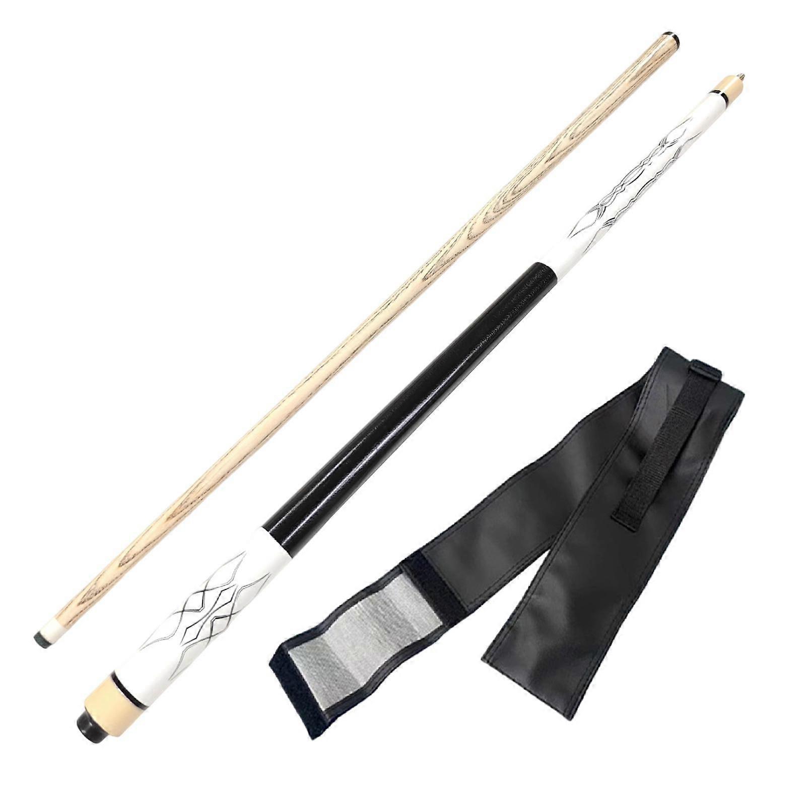 جديلة المسبح مع حقيبة التخزين 1/2 جديلة البلياردو الخشبية للعبة تجمع حفلات المكتب