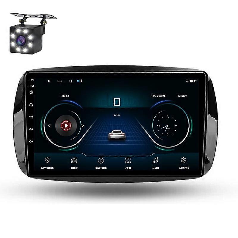 For Benz Smart Fortwo 3 C453 A453 2014-2020 Car Radio Multimedia Video Player Navigation GPS