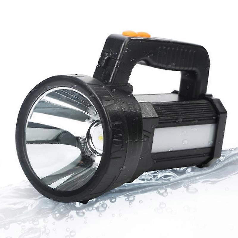 Ipx4 Waterproof Rechargeable Led Torch, Powerful 3-in-1 Led 9600mah / 11000 Lumens, Portable Camping Light